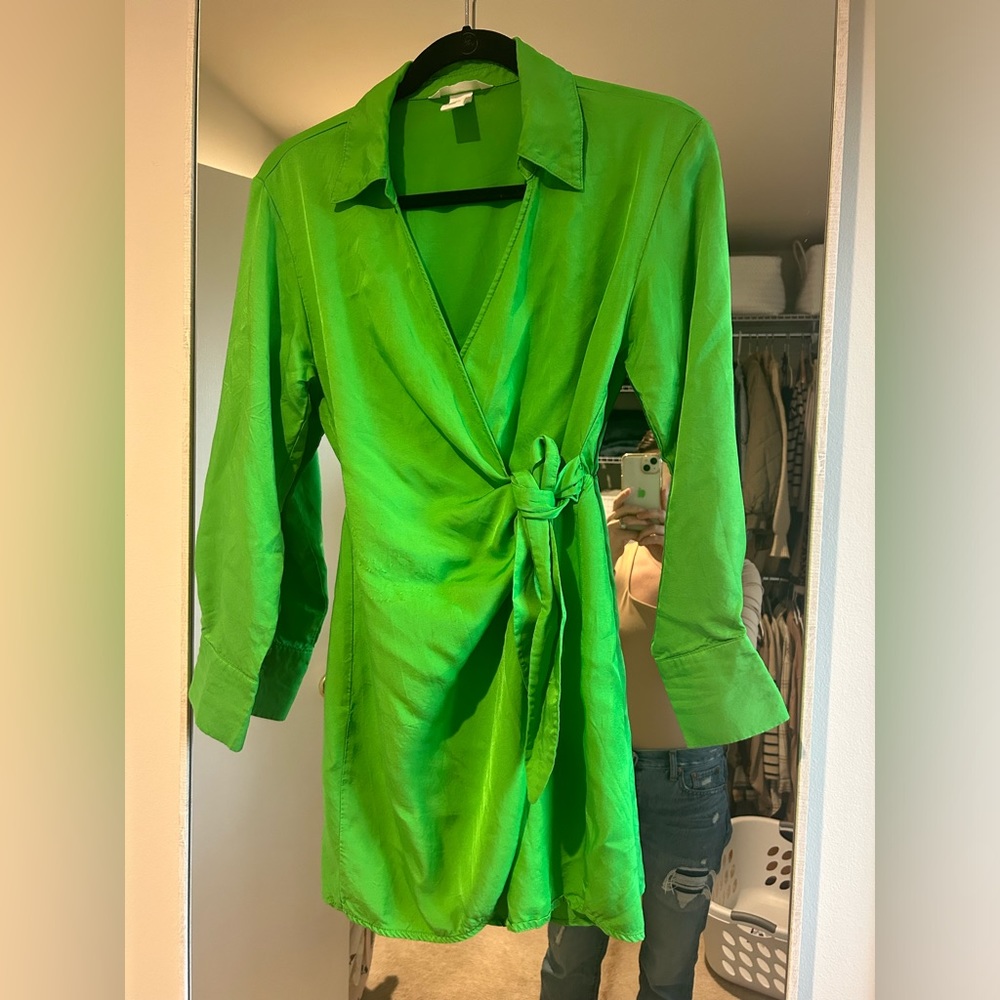 Green dress
